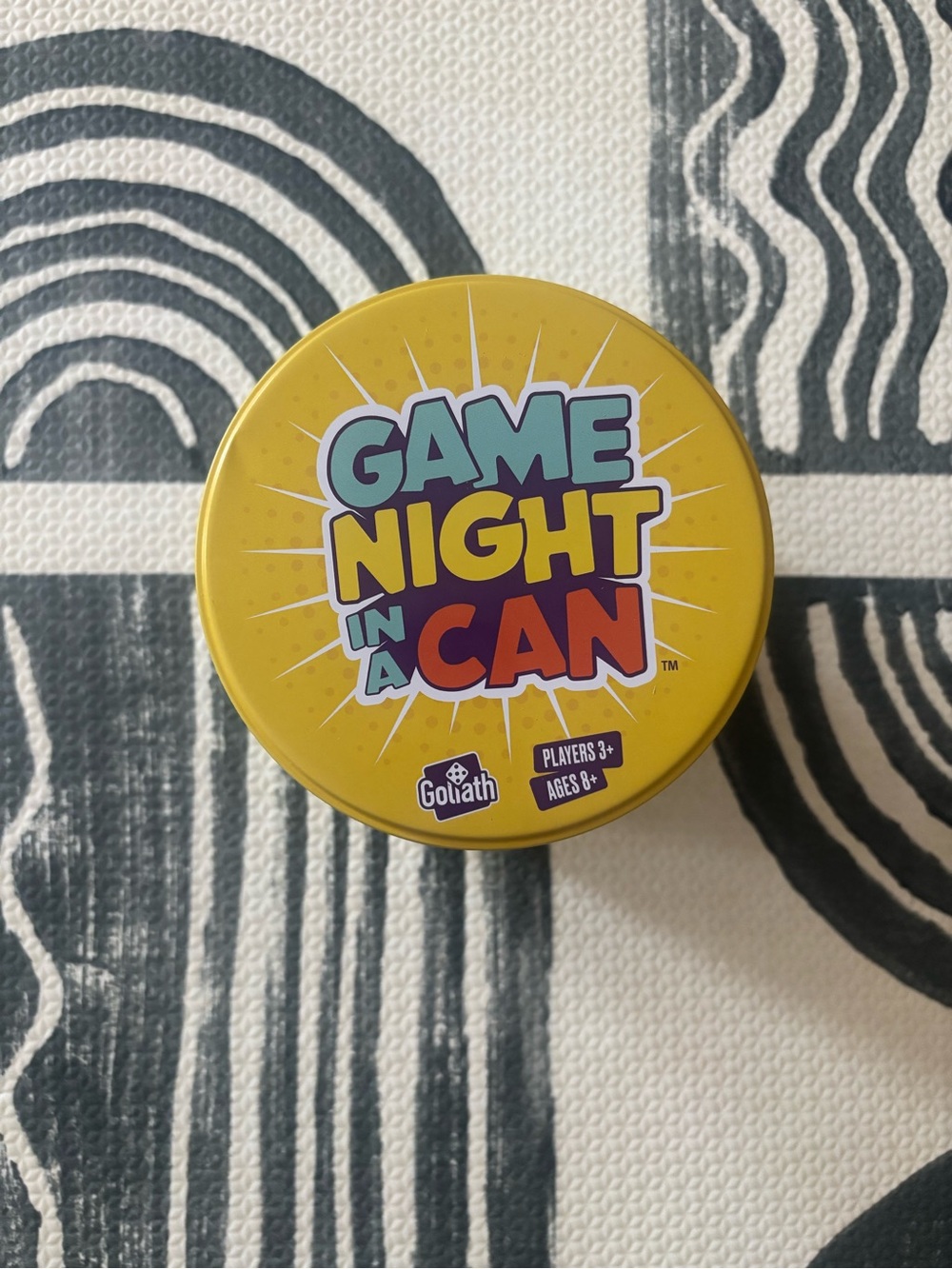 Game Night In A Can By Goliath 35 Mini Games For A Great Party,  New But Opened